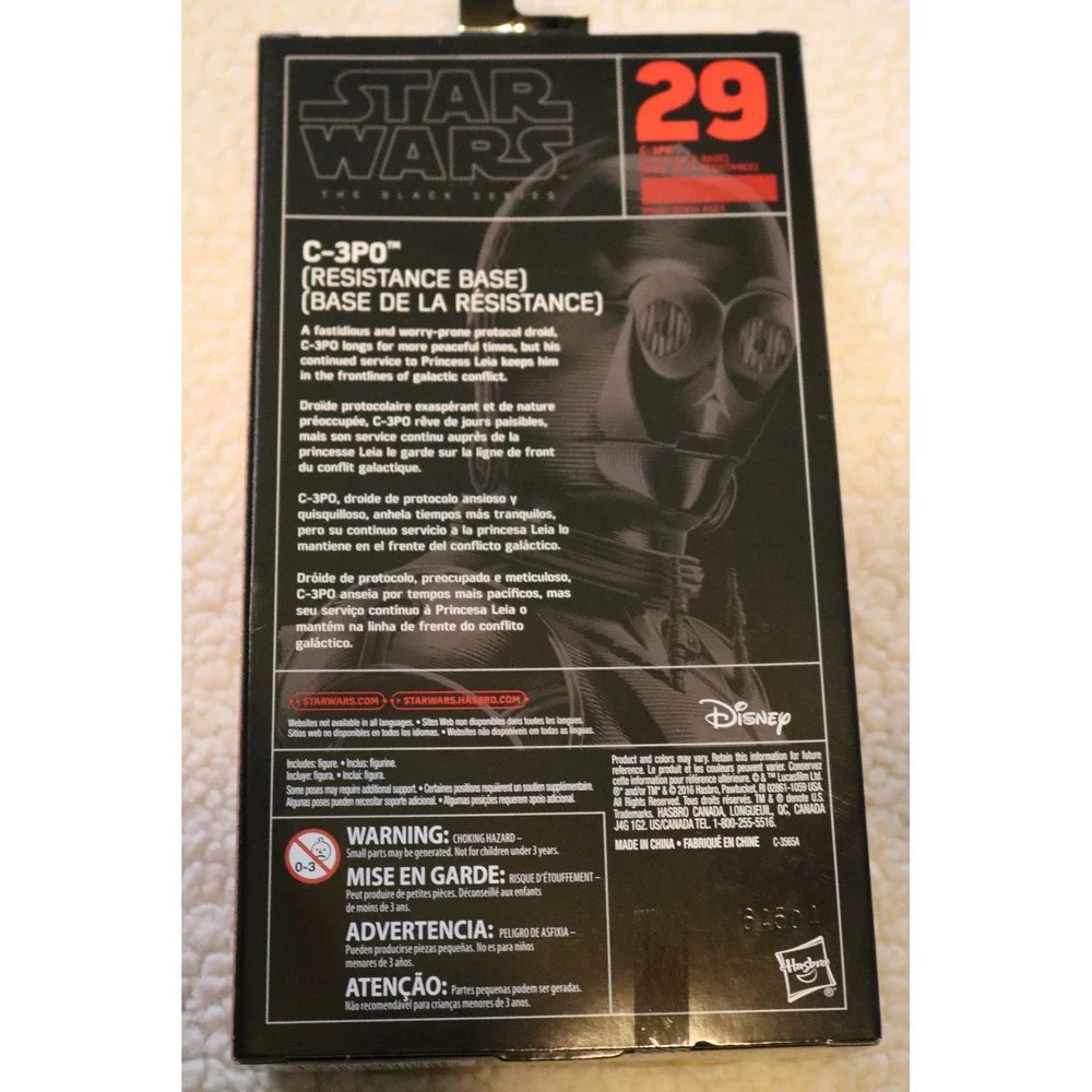 Star Wars Black Series C-3PO Resistance Base 29 & Zuckuss 6